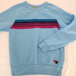 Aviator Nation 5 Stripe Crewneck